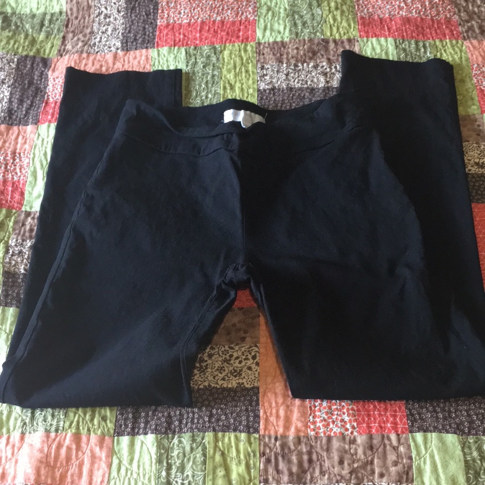 Margaret M black emer crop pants